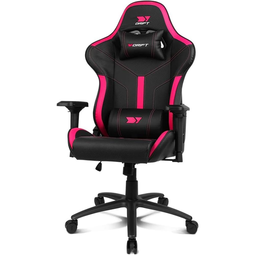Silla gaming drift dr350 negro rosa