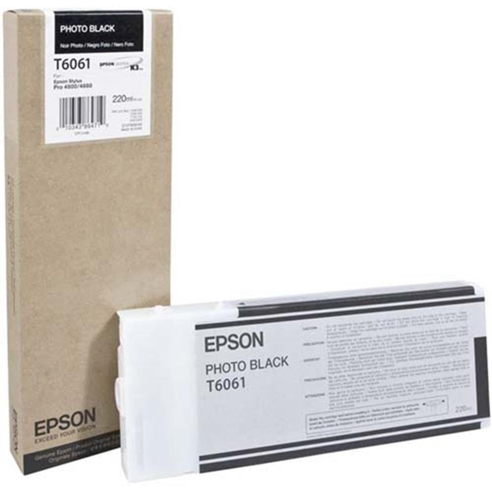 Cartucho tinta Epson stylus pro 4880 - 4800 negro foto 220ml