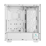 Caja ordenador gaming Deepcool e - ATX morpheus argb cristal templado blanco