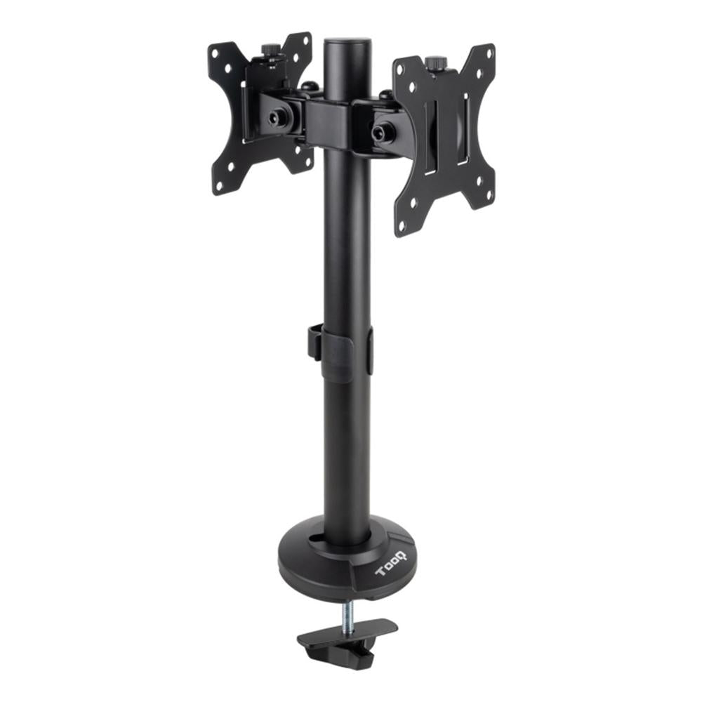 Soporte mesa TooQ db1132tn - b vesa 2 brazos hasta 32 pulgadas 100x100mm max 8kg - brazo