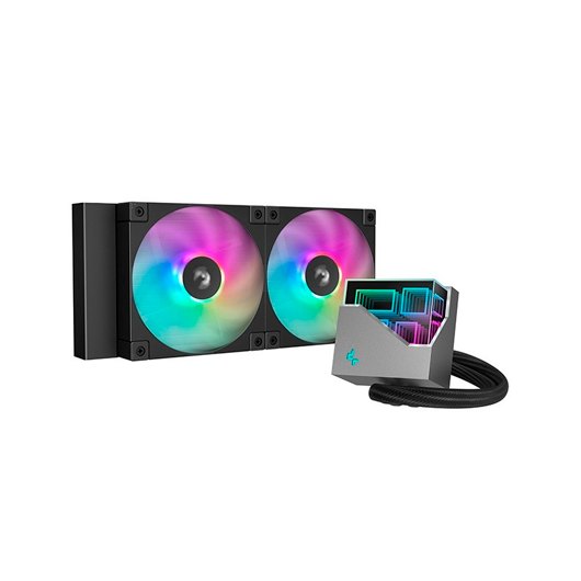 Kit refrigeración liquida Deepcool lt240 argb r - lt240 - bkamnc - g - 1
