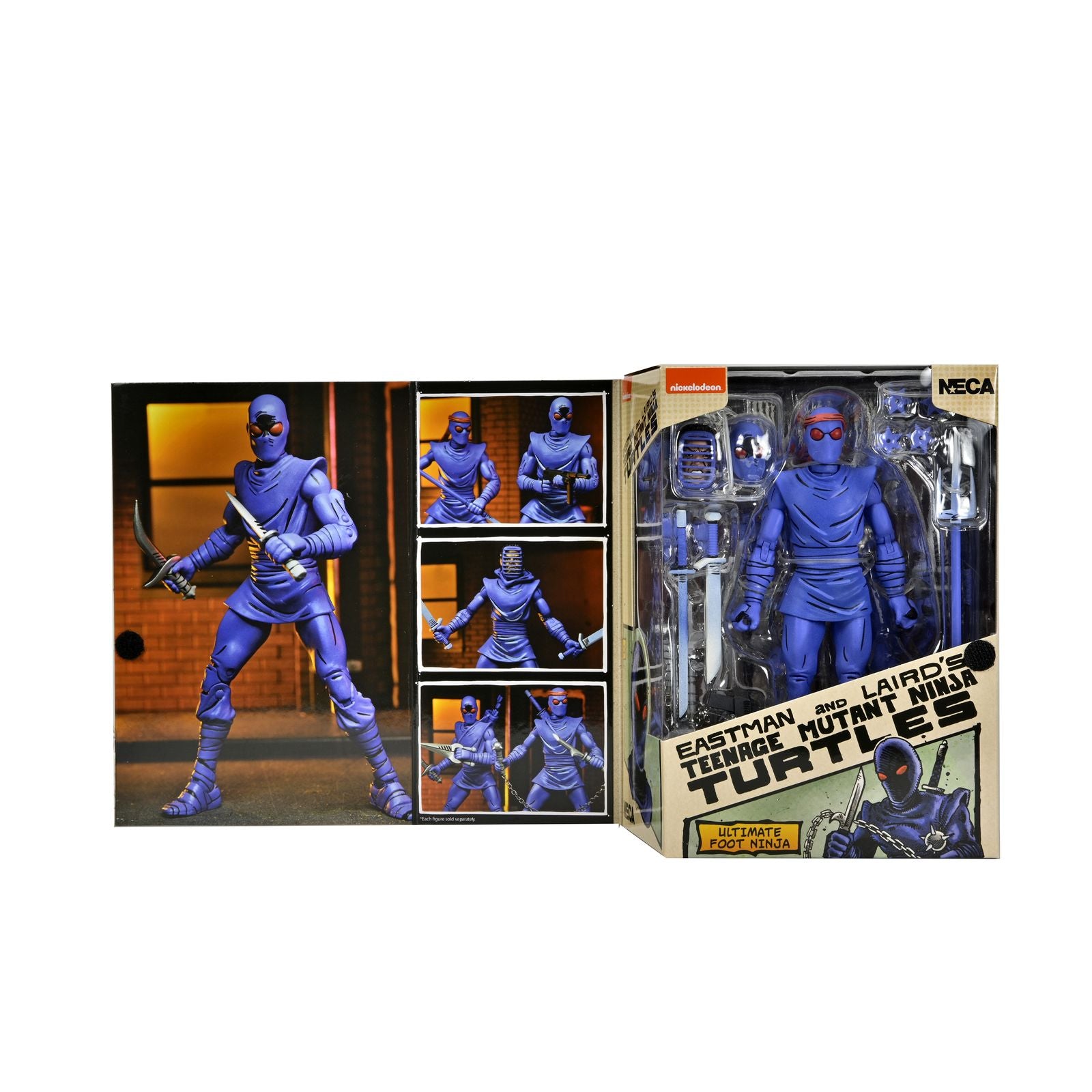 Figura Neca tortugas ninja (mirage comics) ultimate foot ninja