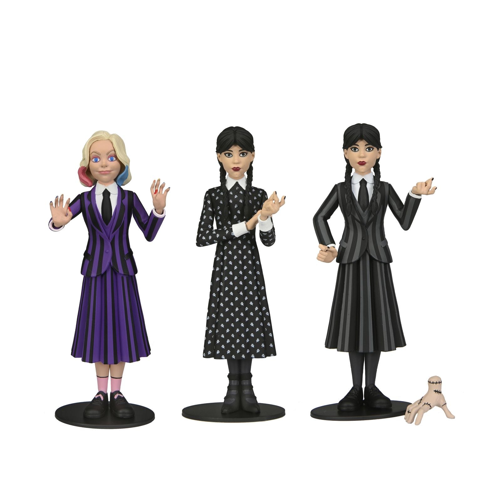 Surtido figuras Neca wednesday addams toony terrors 12 unidades