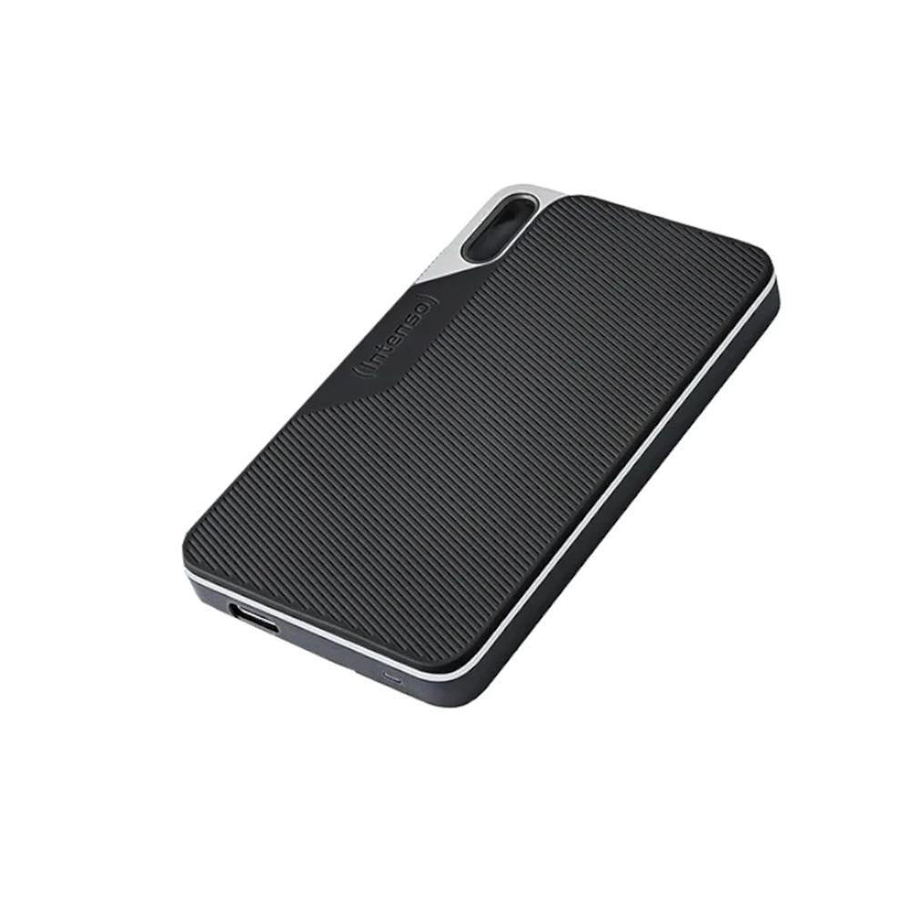 Disco duro externo solido SSD Intenso tx100 USB tipo c black