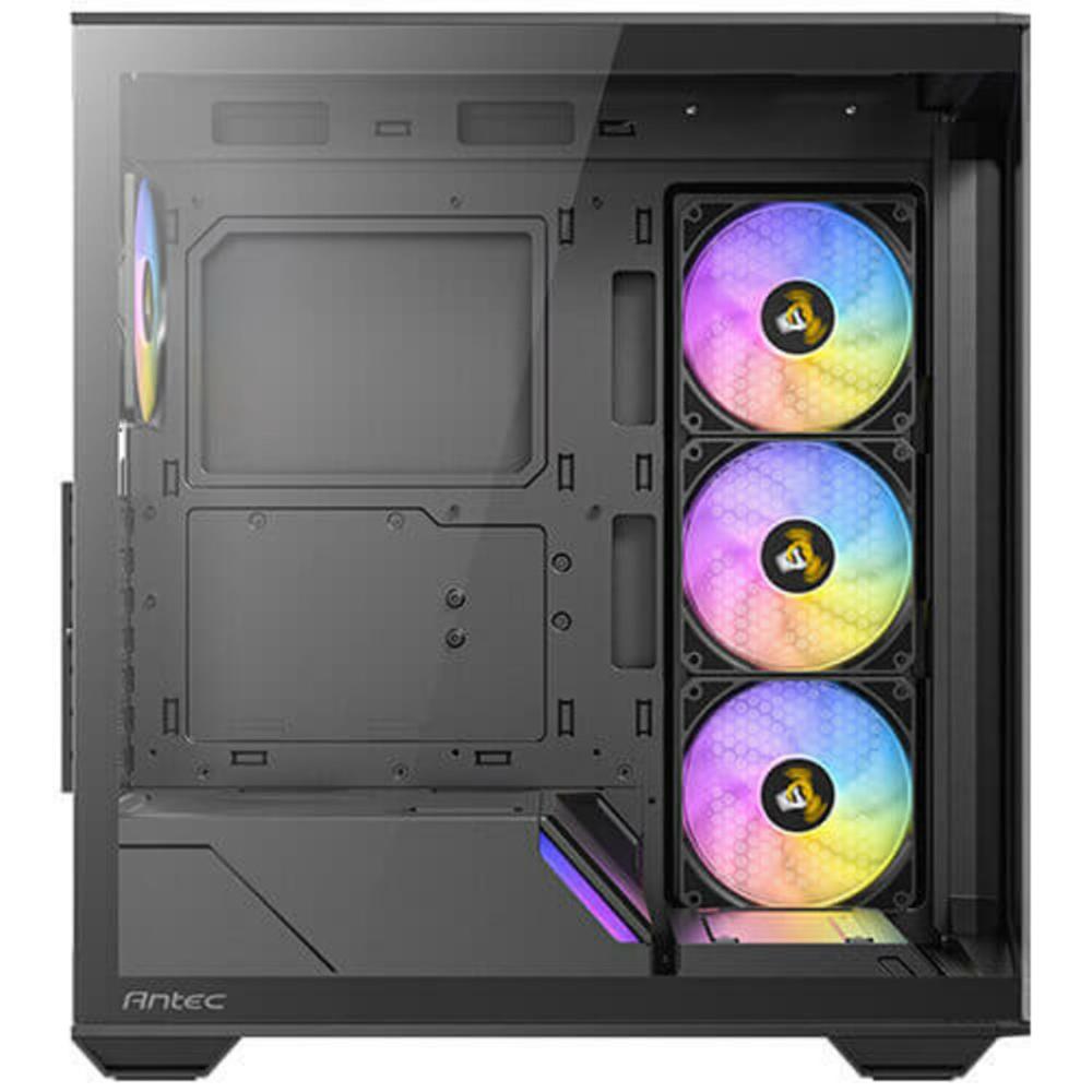 Caja ordenador gaming Antec fishtank c3 argb ATX vidrio negro