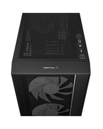 Caja ordenador gaming Deepcool matrexx55 mesh v4 ATX cristal templado negro