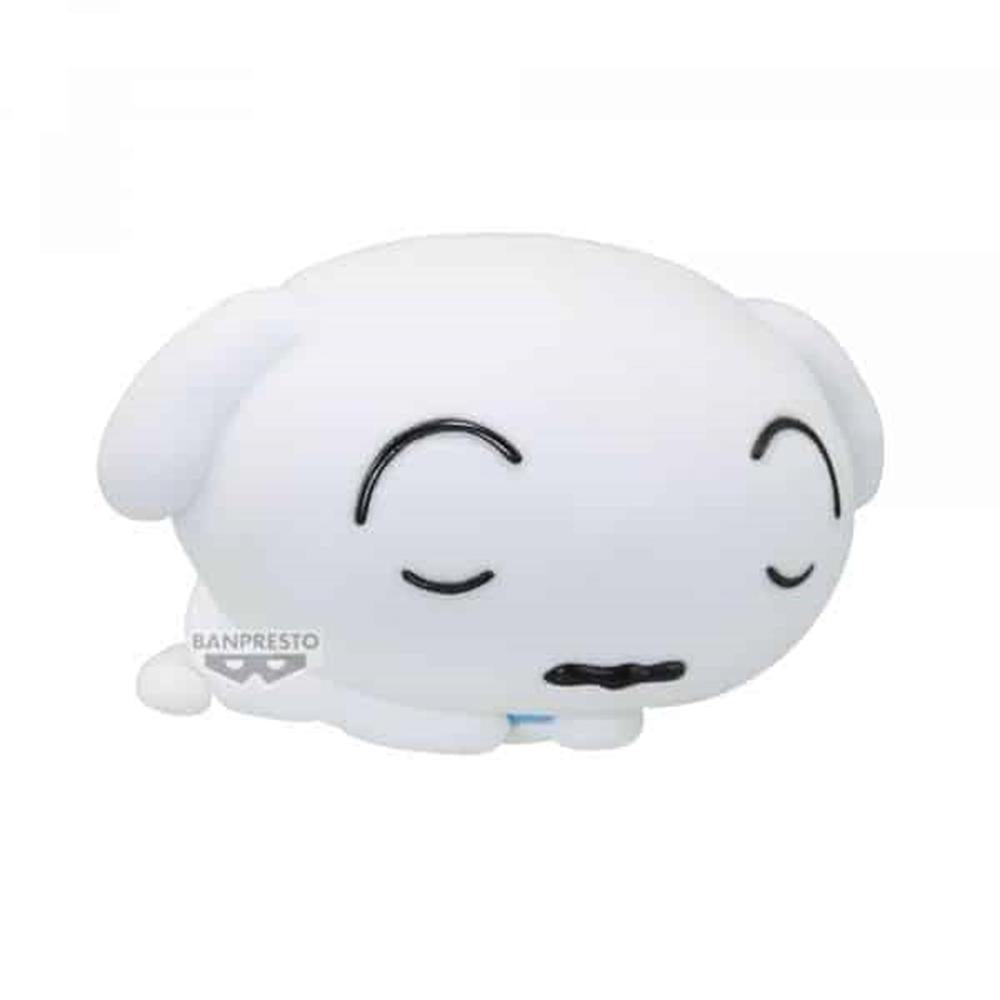 Figura Banpresto crayon shinchan fluffy puffy shiro (nevado) ver.b 6cm