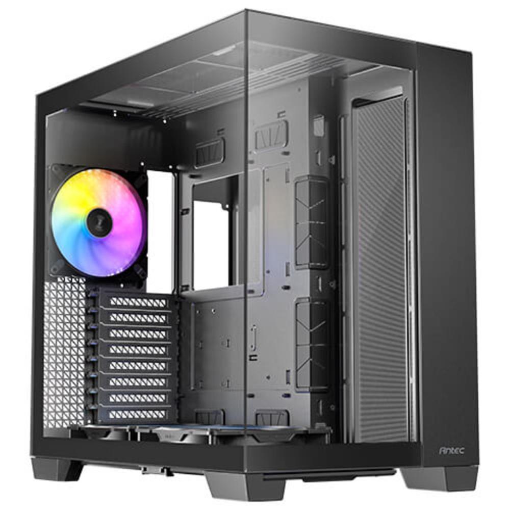 Caja ordenador gaming Antec c8 argb ATX vidrio negro