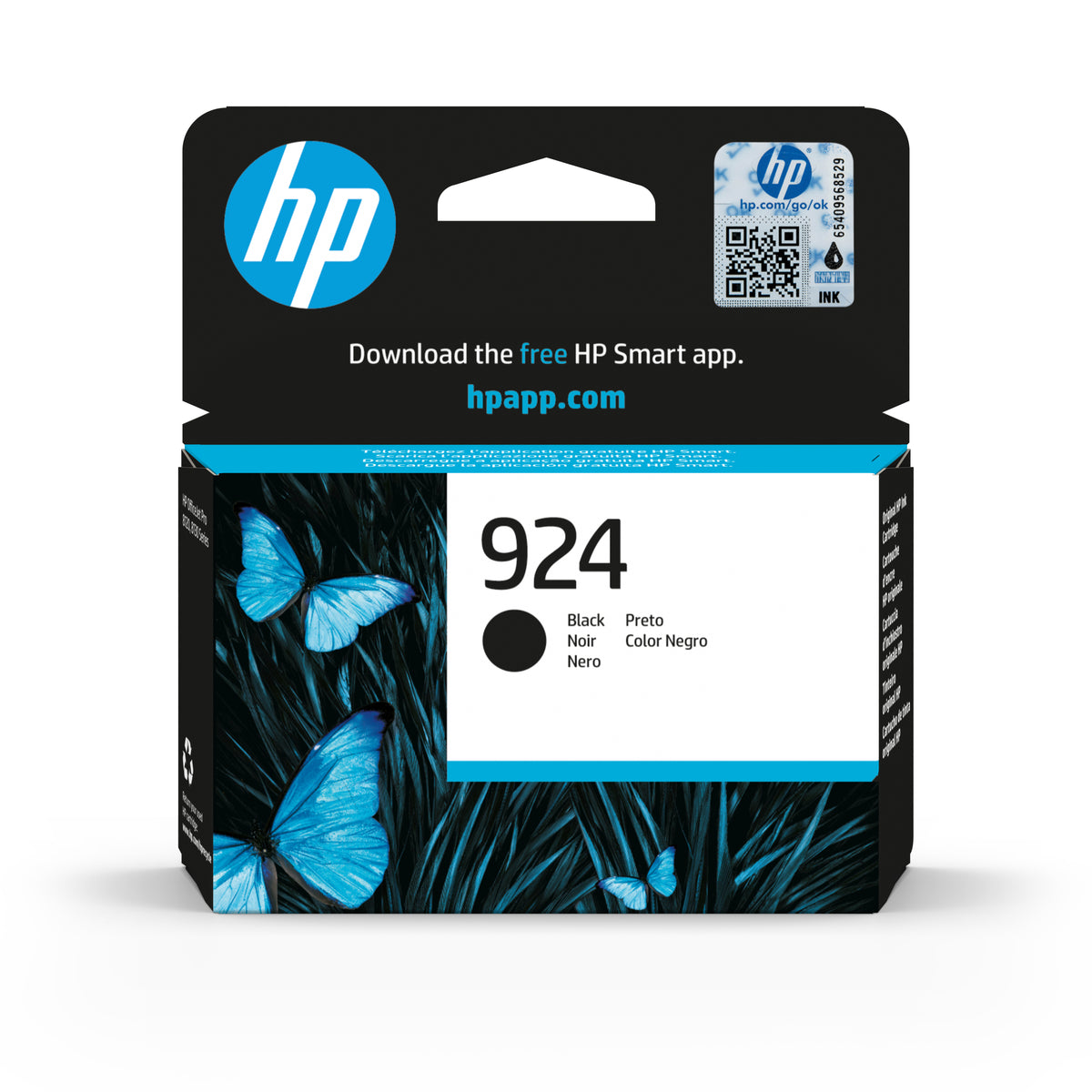 Cartucho tinta HP 924 negro