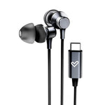 Auriculares energy sistem metallized USB tipo c Negro #negro