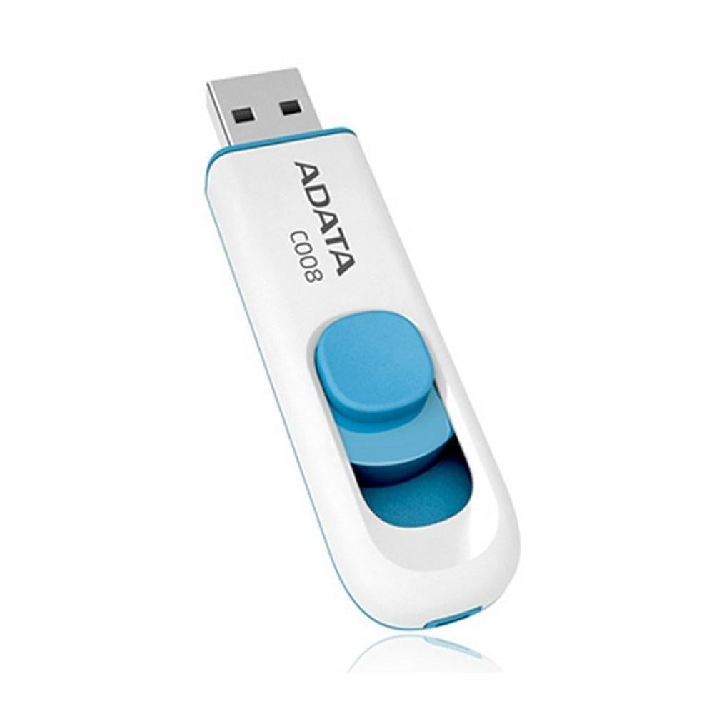 Memoria USB 2.0 ADATA c008 blanco azul