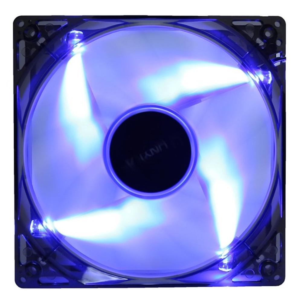 Ventilador caja Unykach 51791 LED azul 120mm