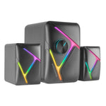 Altavoces mars gaming 2.1 ms h21 Negro #negro