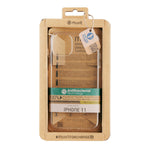 Funda Muvit recycletek antibacteriana para apple iphone 11 transparente