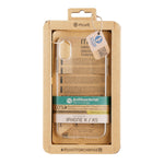 Funda Muvit recycletek antibacteriana para apple iphone x - xs transparente