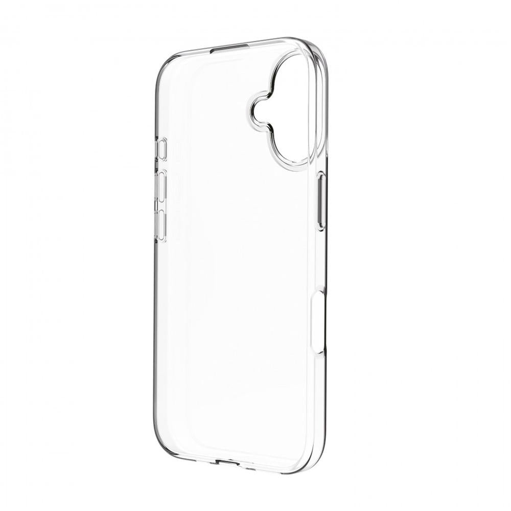 Funda Muvit recycletek para apple iphone 16 transparente