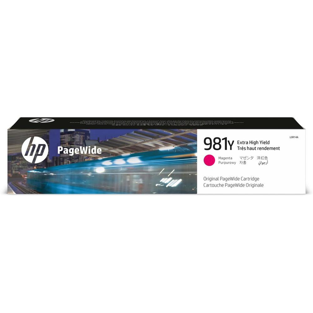 Cartucho tinta HP pagewide 981y magenta