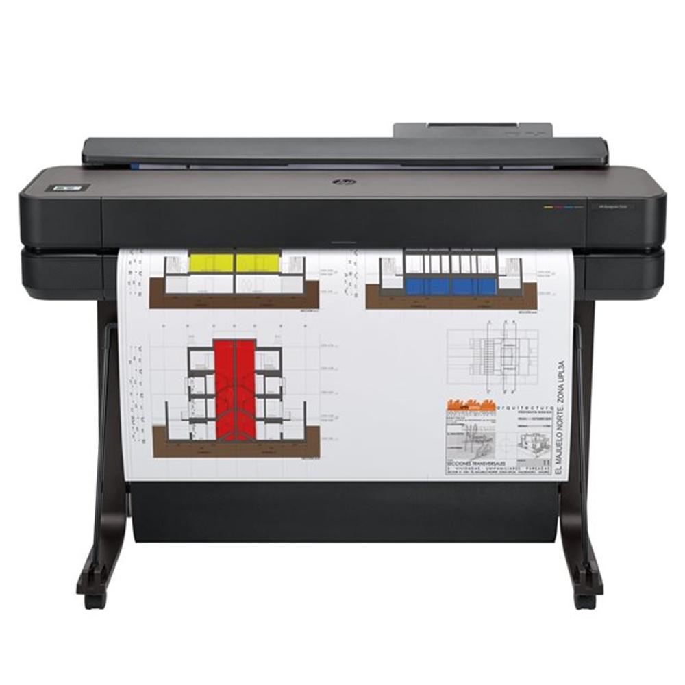 Plotter HP designjet t650 a0 36 pulgadas red · WiFi · cortadora horizontal automática