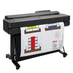 Plotter Hp designjet t650 a0 36 pulgadas red · WiFi · cortadora horizontal automatica