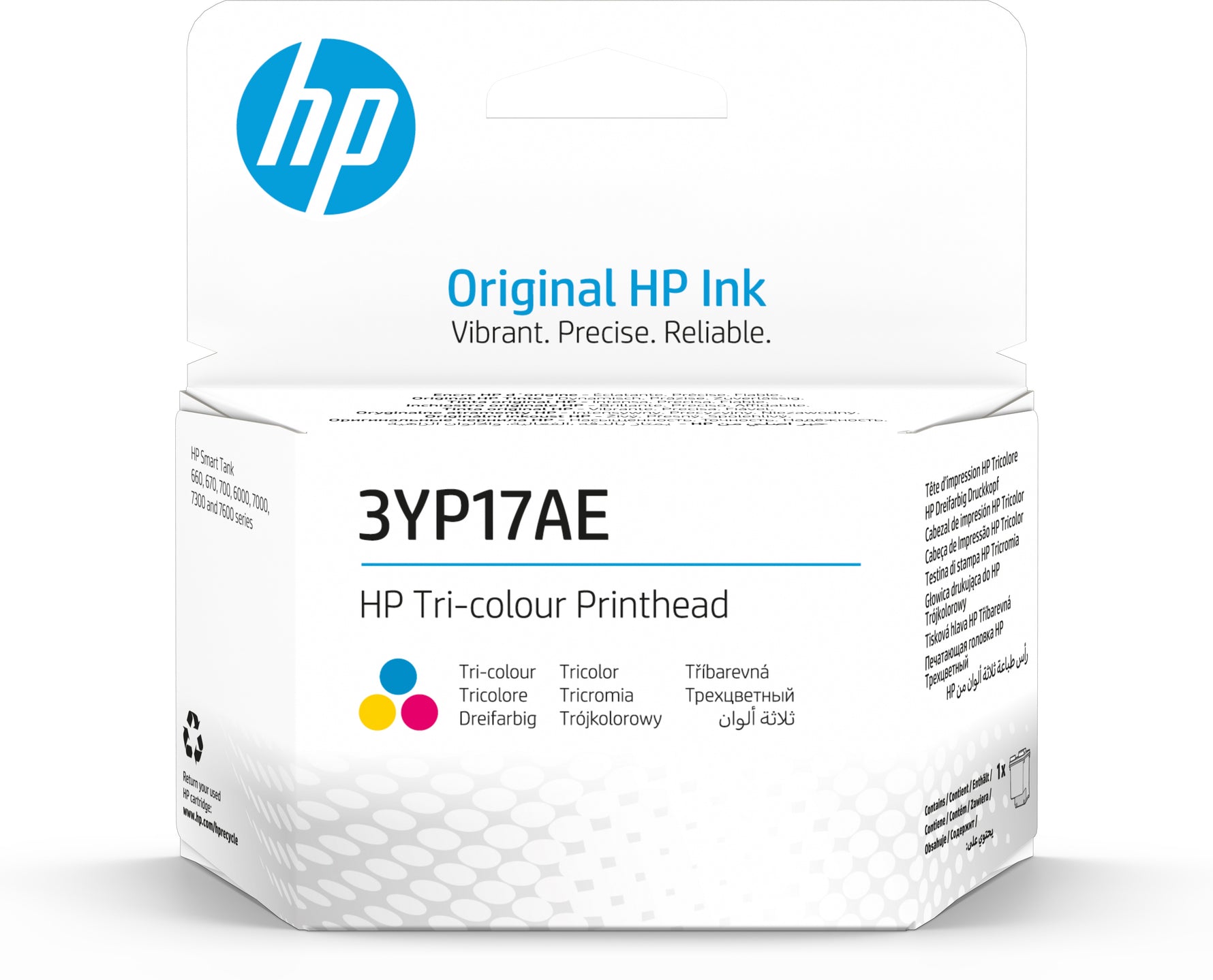 Cabezal hp tricolor 3yp17ae para smart (Ref: DSP0000029042)