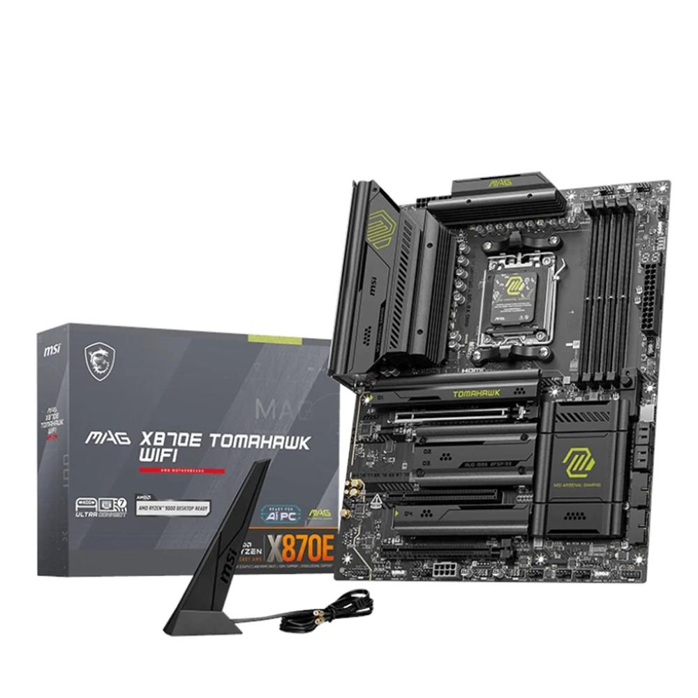 Placa base MSI mag x870e tomahawk WiFi ATX · 4x DDR5 · 4x SATA 6GB - s am5