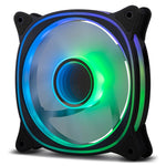 Ventilador caja NOX hummer v - fan argb espejo infinito 120mm negro