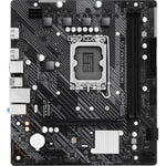 Placa base Asrock h610m - h2 - m2 mATX · 2x DDR5 · lga 1700