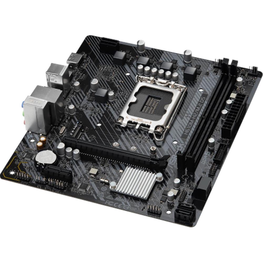 Placa base Asrock h610m - h2 - m2 mATX · 2x DDR5 · lga 1700