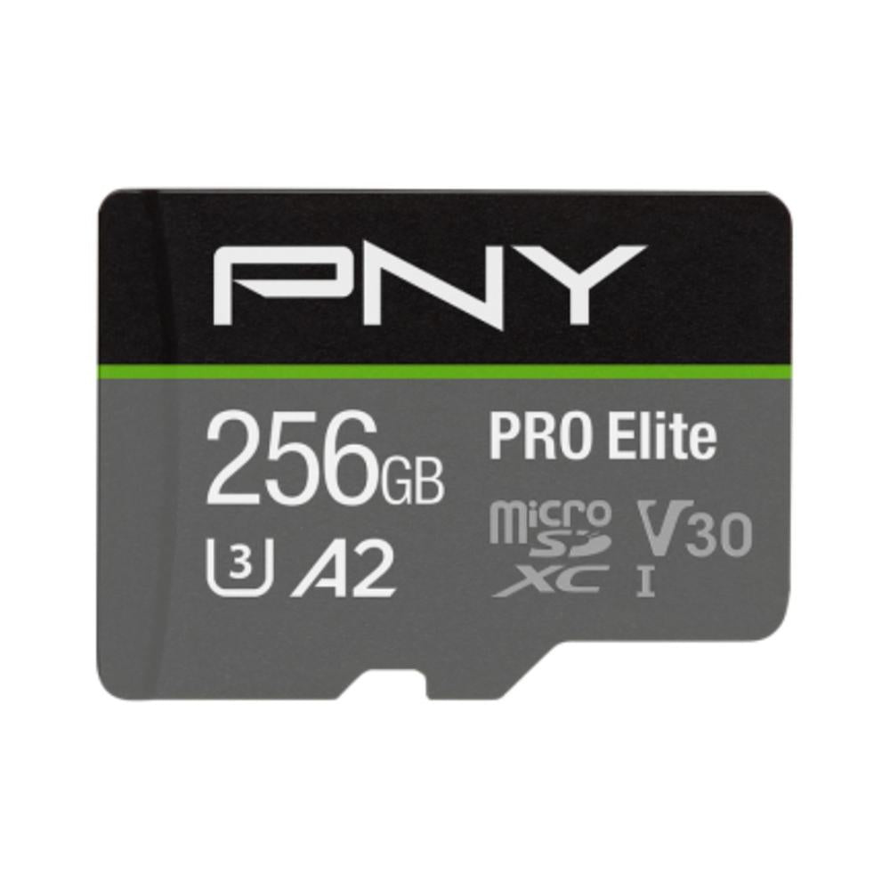 Tarjeta memoria micro sdxc pro elite PNY 256GB clase 10 uhs - i u3