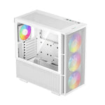 Caja ordenador gaming Deepcool ch560 RGB e - ATX cristal templado blanca