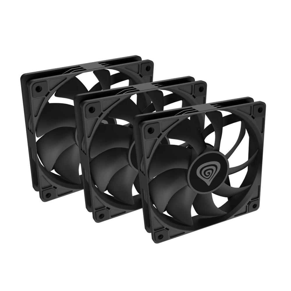 Ventilador caja genesis oxal 120 negro