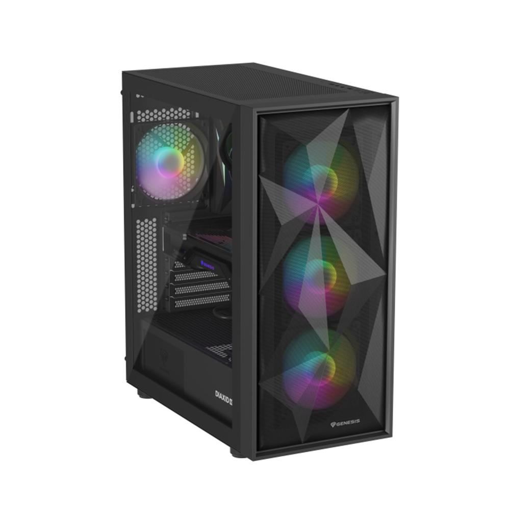 Caja ordenador gaming genesis diaxid 605