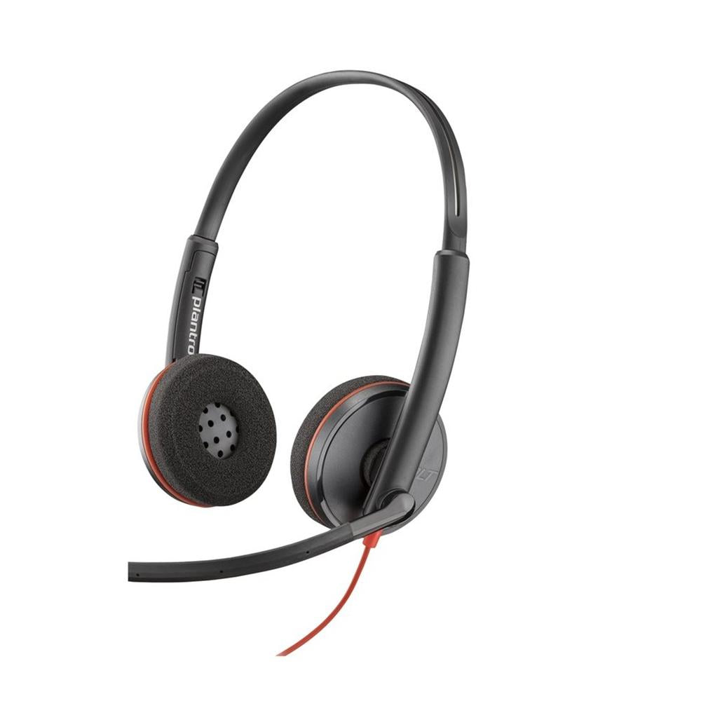 Auriculares poly blackwire 3220 estéreo usb - c