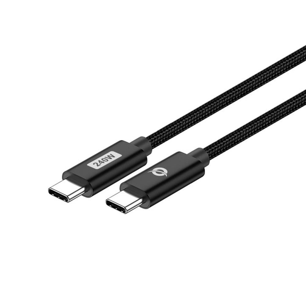 Cable USB tipo c Conceptronic 1.2m · macho - macho - pd 3.1 - 240w