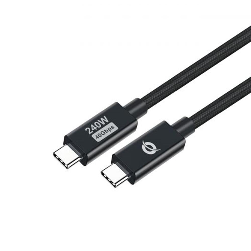 Cable USB c Conceptronic macho · macho pd 3.1 240w 48v 5a 480mbps e mark