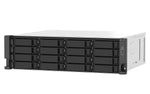 Servidor nas qnap ts - 1673au - rp - 16g 16 bahias 3u rack 16gb gigabit ethernet