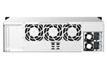 Servidor nas qnap ts - 1673au - rp - 16g 16 bahias 3u rack 16gb gigabit ethernet