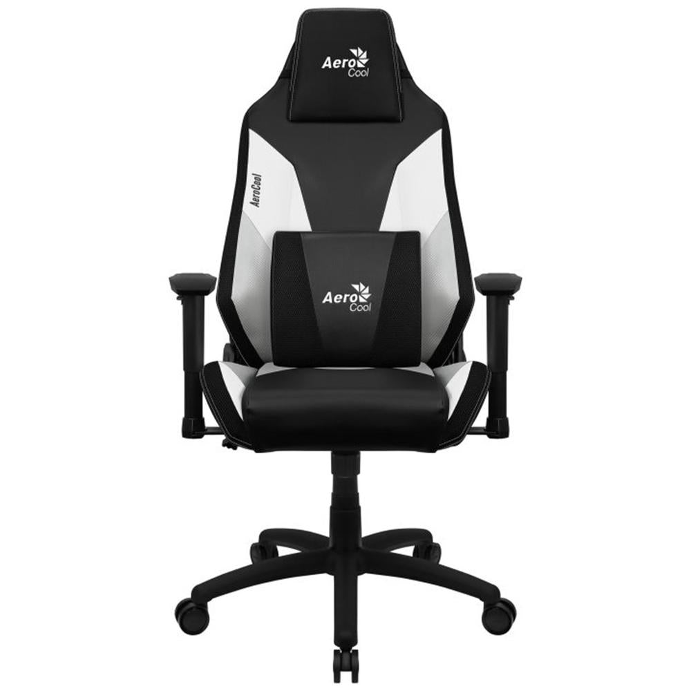 Silla gaming aerocool admiral negra blanca
