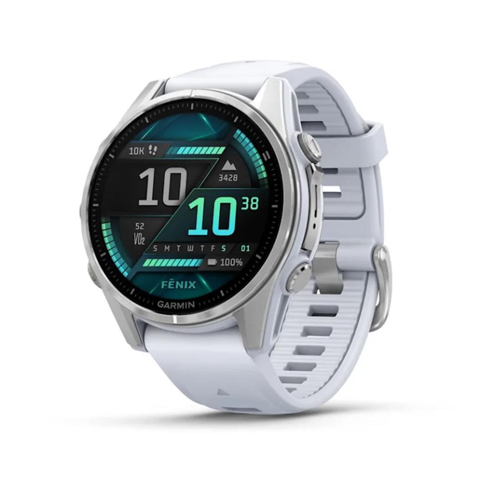 Garmin Fenix 8 AMOLED 43mm Acero Blanco - Reloj Inteligente