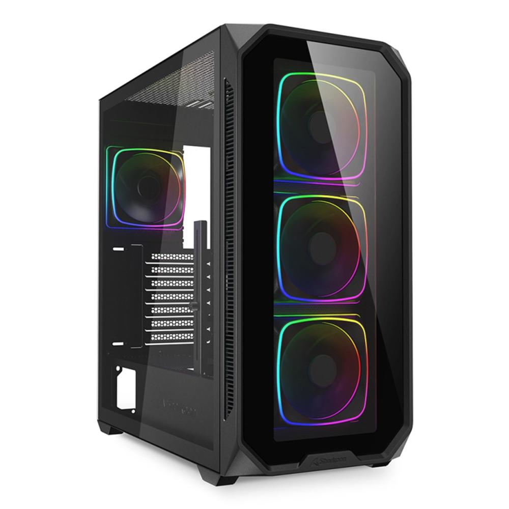 Caja ordenador gaming sharkoon ak5g rgb
