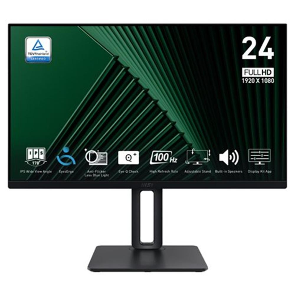 Monitor MSI pro mp245pg 23.8 pulgadas FHD 100hz