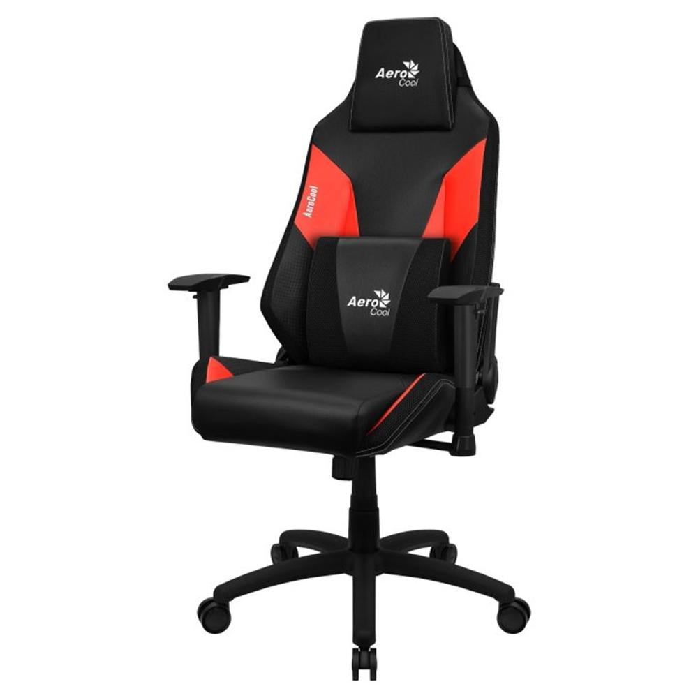 Silla gaming aerocool admiral negra roja