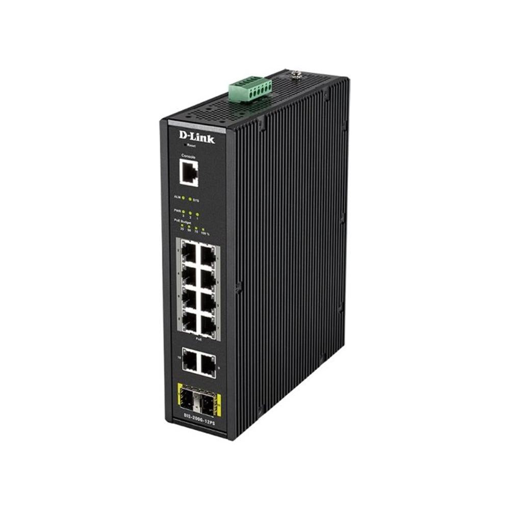 Switch industrial dis - 200g - 12ps 12 puertos