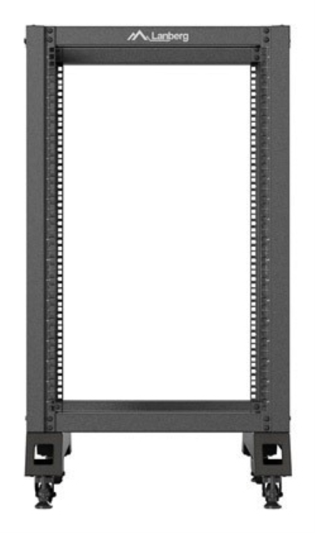 Armario Lanberg abierto rack 19 pulgadas 18u · 600x800 negro