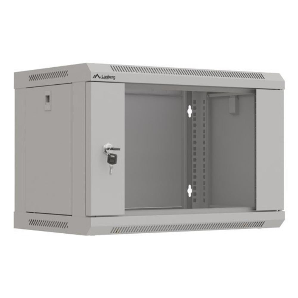 Armario Lanberg 19 pulgadas 6u · 540x350 gris