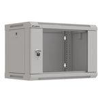 Armario Lanberg 19 pulgadas 6u · 540x350 gris