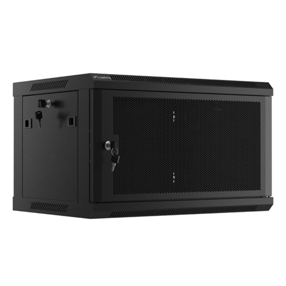 Armario Lanberg 19 pulgadas 6u · 600x450 negro