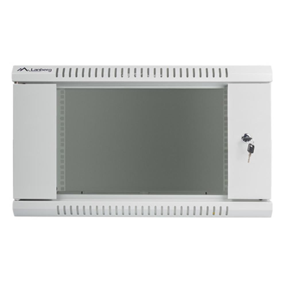 Armario Lanberg 19 pulgadas 6u · 600x450 gris