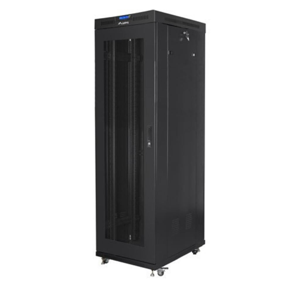 Armario lanberg 19 pulgadas 42u 600x1000 negro