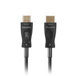 Cable HDMI aoc Lanberg v2.1 m - m óptico activo 8K 60hz 20m negro